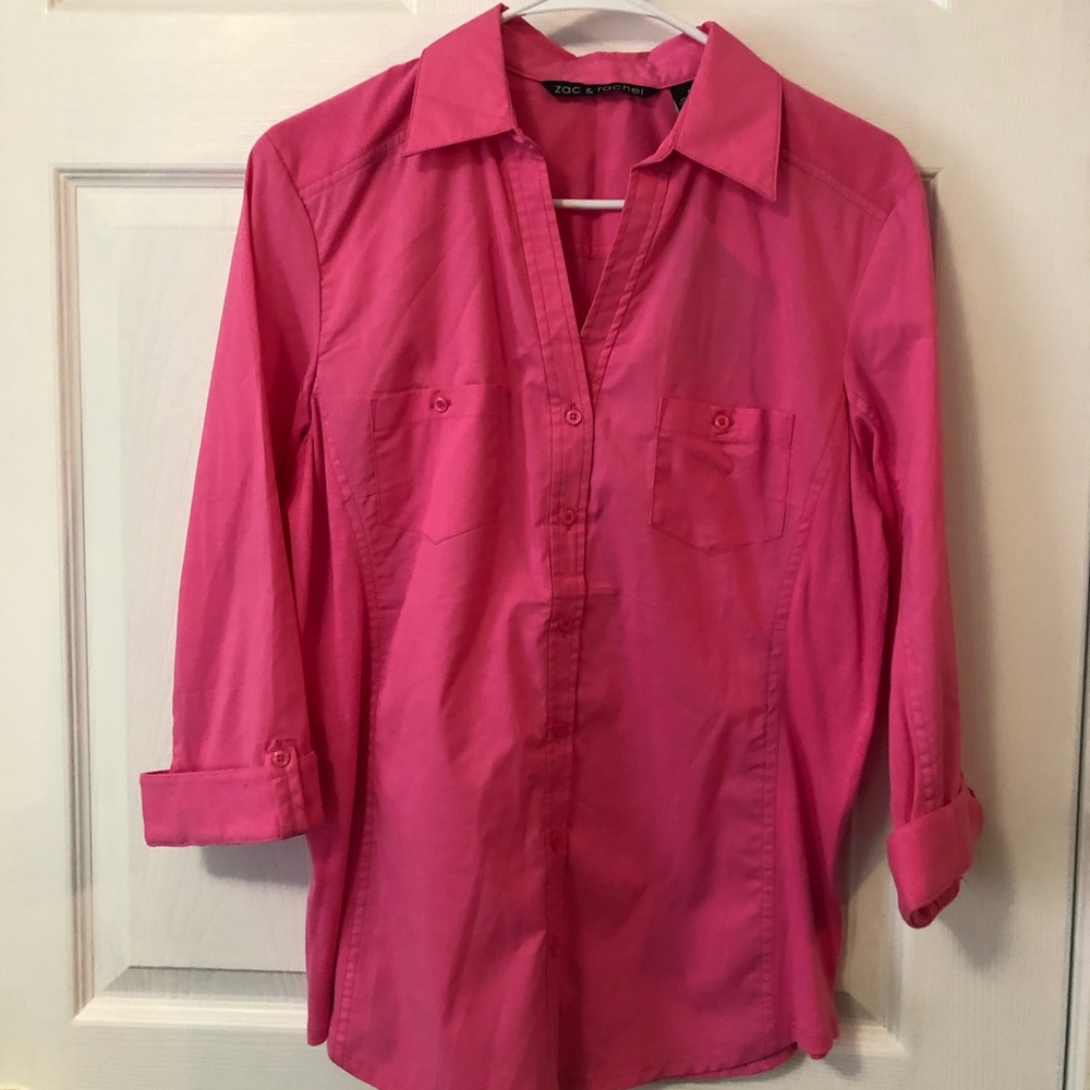 Zac & Rachel button up shirt. Womens Large.
